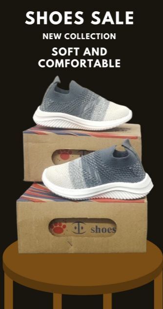 Premium Quality Children's Shoes-Soft Sole, Anti Slip Design/ For Boys and Girls
