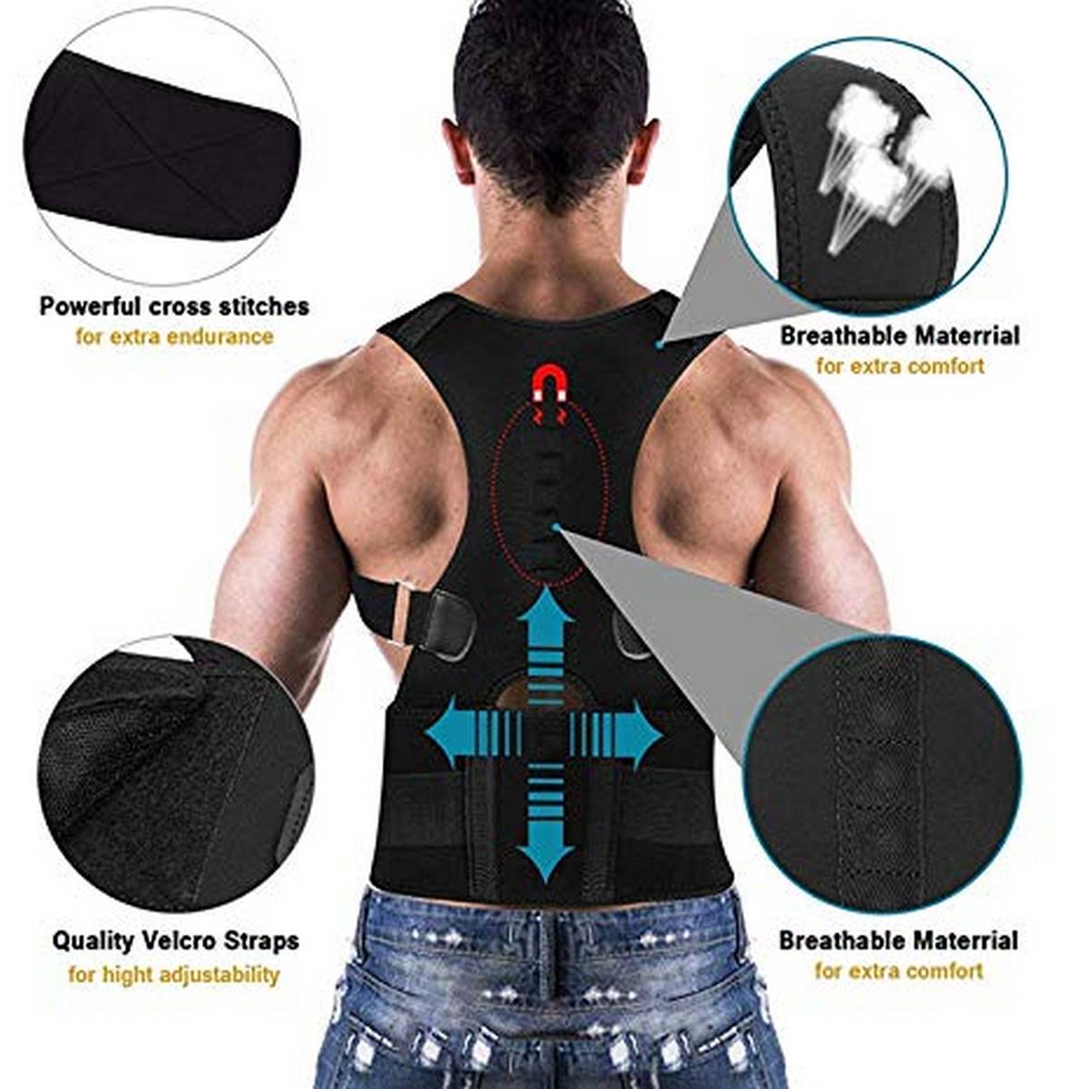 upper back support belt
