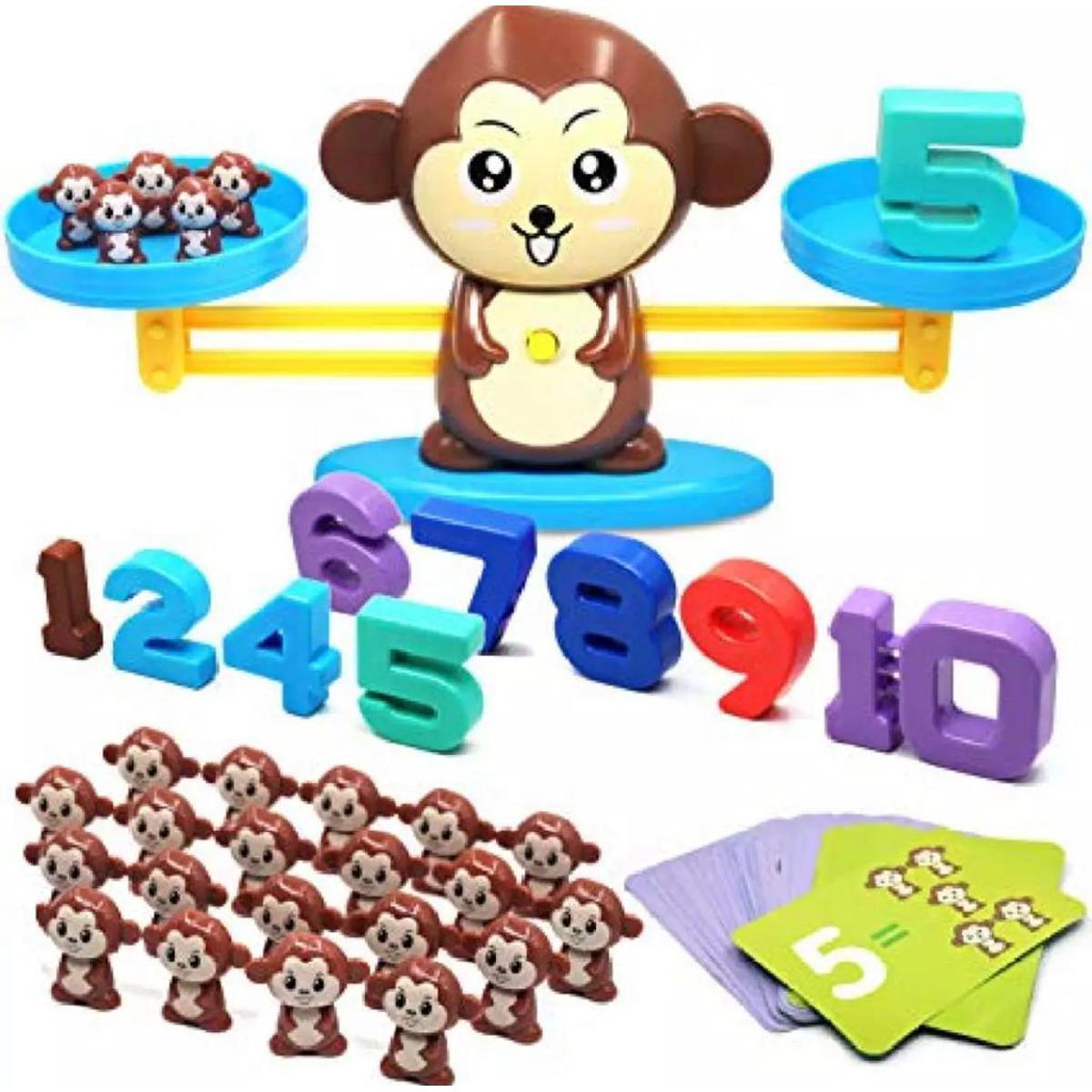 Monkey Balance Game For Kids Early Education Learning Toy Gain your Knowledge Mathematical Concept
