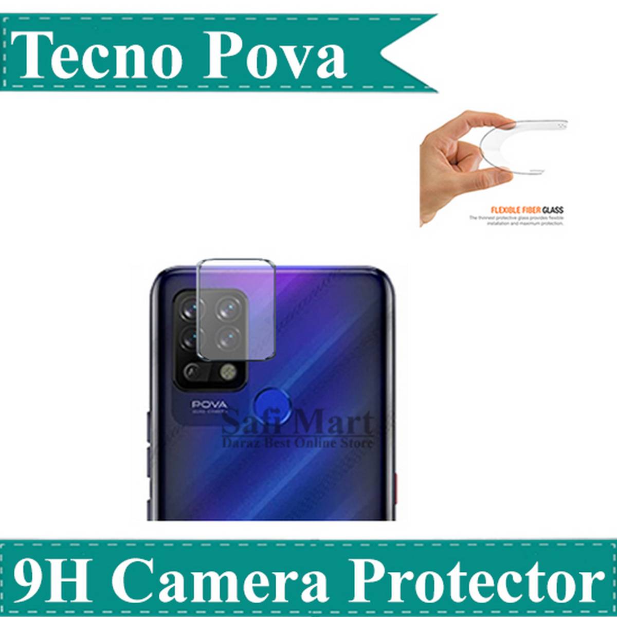 tecno pova camera glass