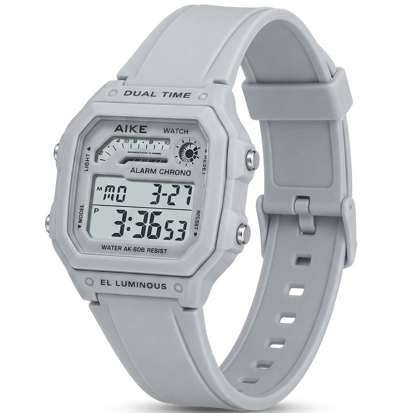 Waterproof Military Digital Watch for Men - Tactical Sports LED Wrist Watch with Alarm, Stopwatch & Date - Rugged Outdoor Fashion Watch