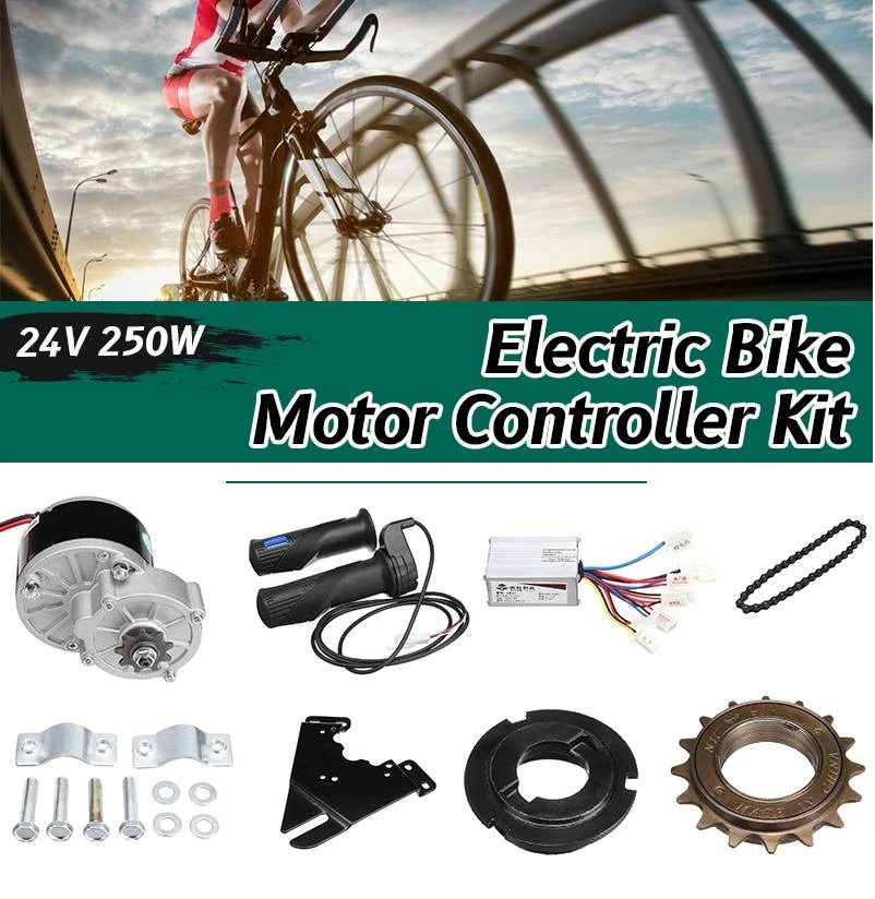 24V 250W Electric Bike Conversion kit Scooter Motor Controller Kit