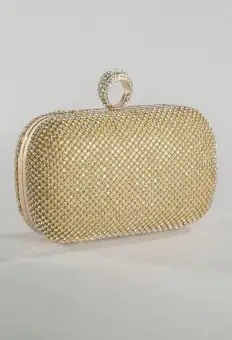 gold wedding purse