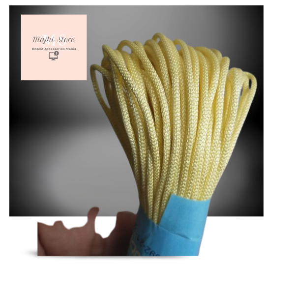 25 Yards Multi strand Dori Lace, 2mm Paracord rope polyester dori Silk ...