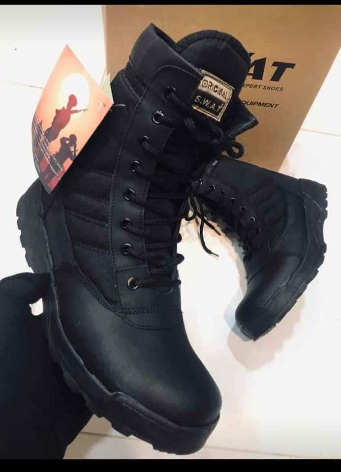 Black SWAT Shoes For Men