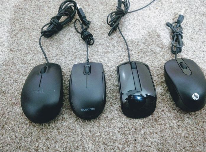 Fully Tested Branded Wired Mouse USB | HP, Dell, Lenovo | For Laptop, PC, Office Use