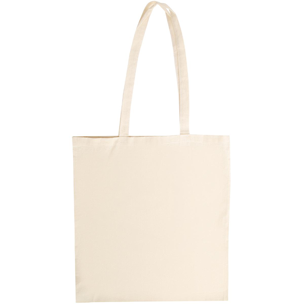 Vagile 100% Cotton Long Handle Bright Coloured Shopping Shoulder Tote Shopper Bags Reusable 140gsm