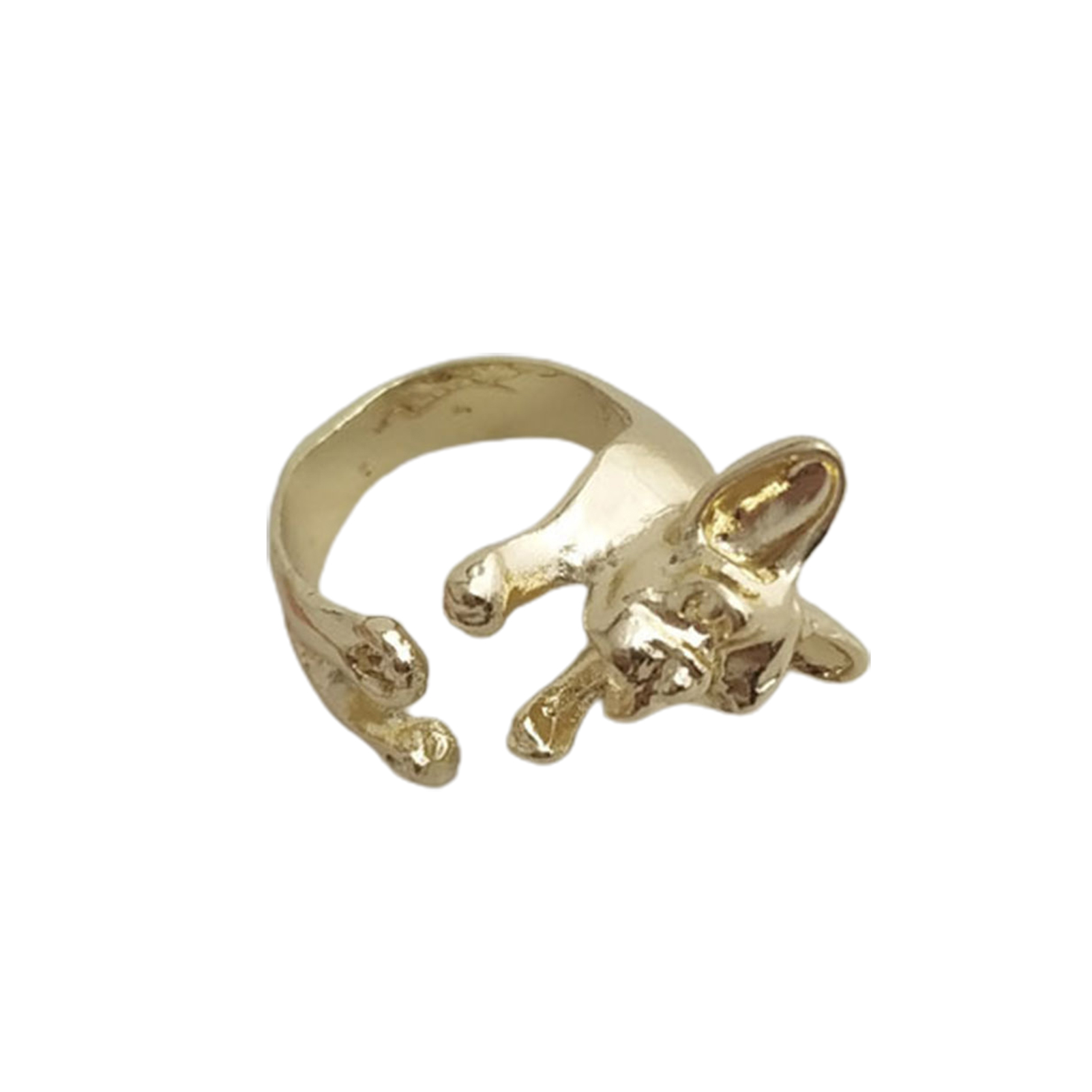 Gold 2024 dog ring