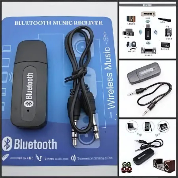 RXN  Audio Music Receiver Adapter Bluetooth USB Music Stereo For Home Car PC Laptop AUX