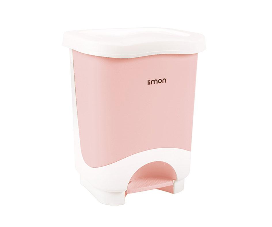 Original Limon Rectangle Dustbin With Pedal 16.5 Liters