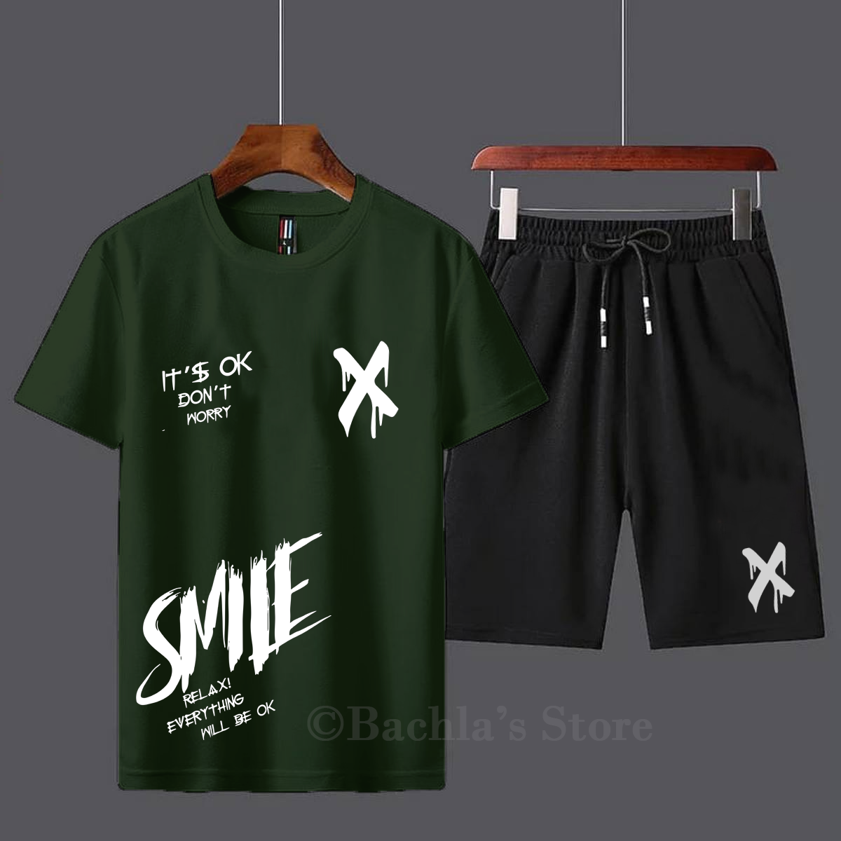 Tracksuit Cotton Fabric T-Shirt & Short Set for Summer Elegant Suits Gym Track Suit T shirts Pajama Casual Wear for Men