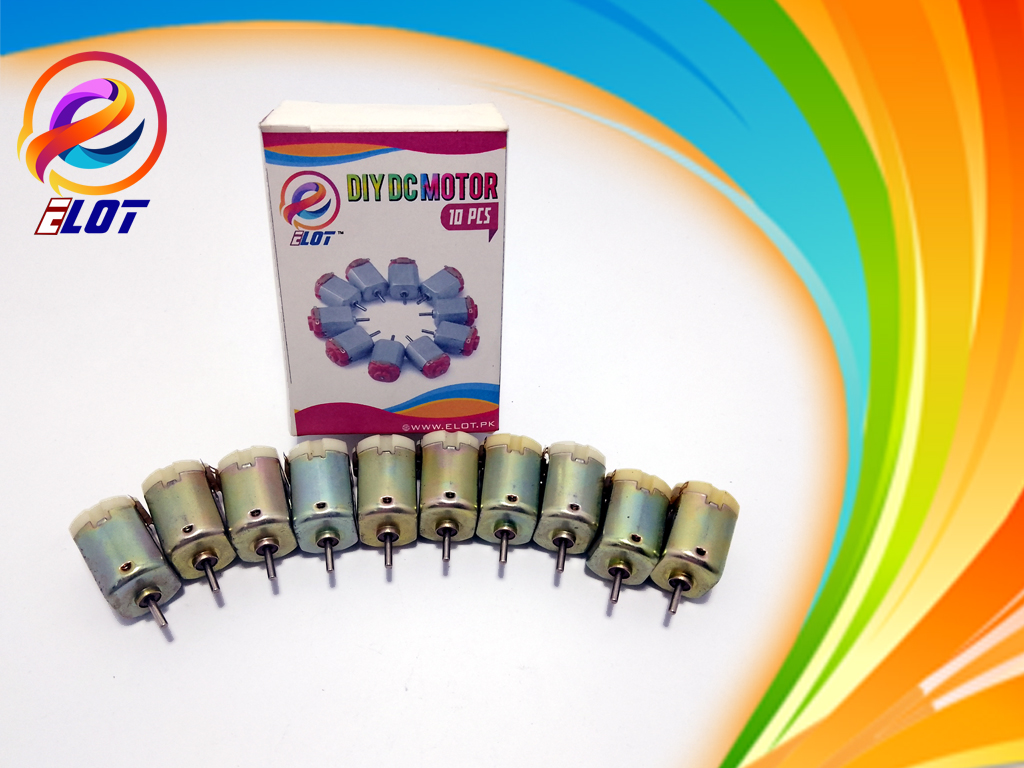 10 PCS Dc Motor For Diy Toys Hobbies Car Motor Pack Of 10 Electrical Circuitry & Parts