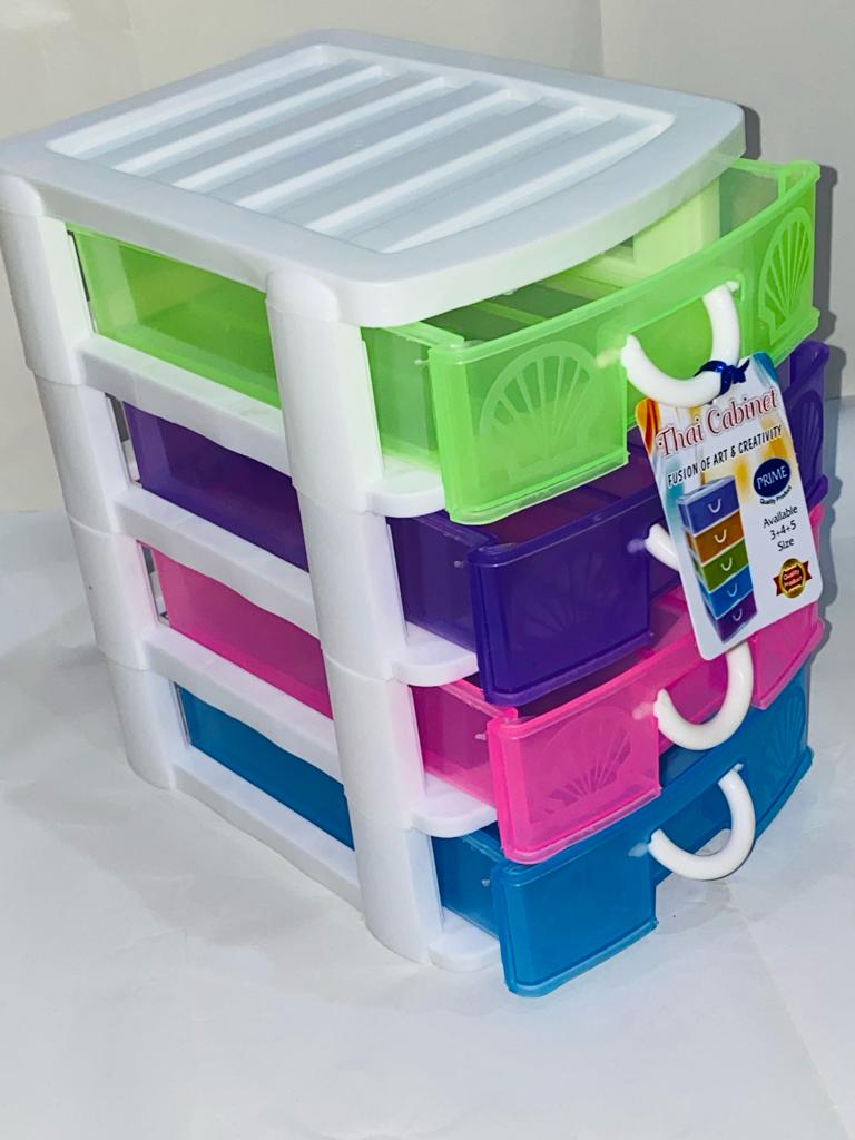 (3 Steps , 4 Steps ,5 Steps) Multipurpose Colorful Drawers /
