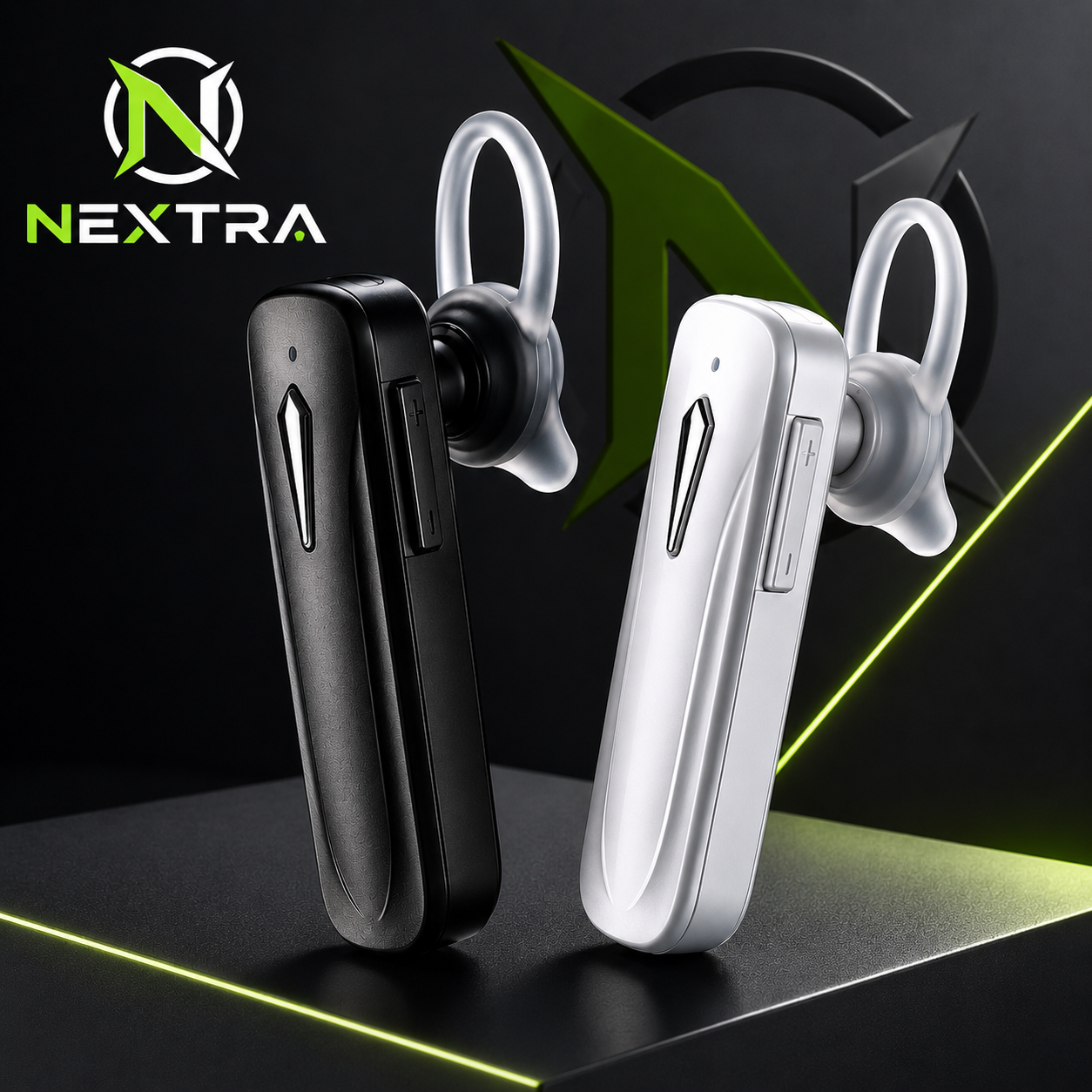 M163 Wireless Bluetooth Headset | Single Earphone Handsfree | Bluetooth Earpiece | Compatible with All Bluetooth Devices.