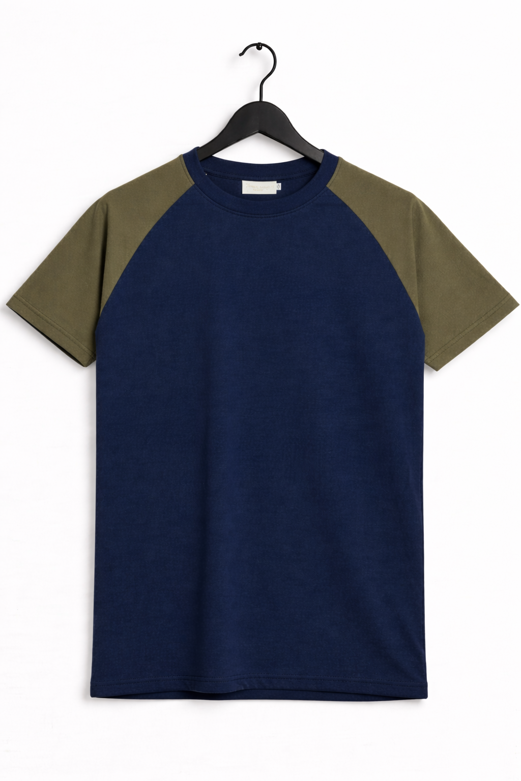 Mens Raglan Round Neck Half Sleeves T Shirts