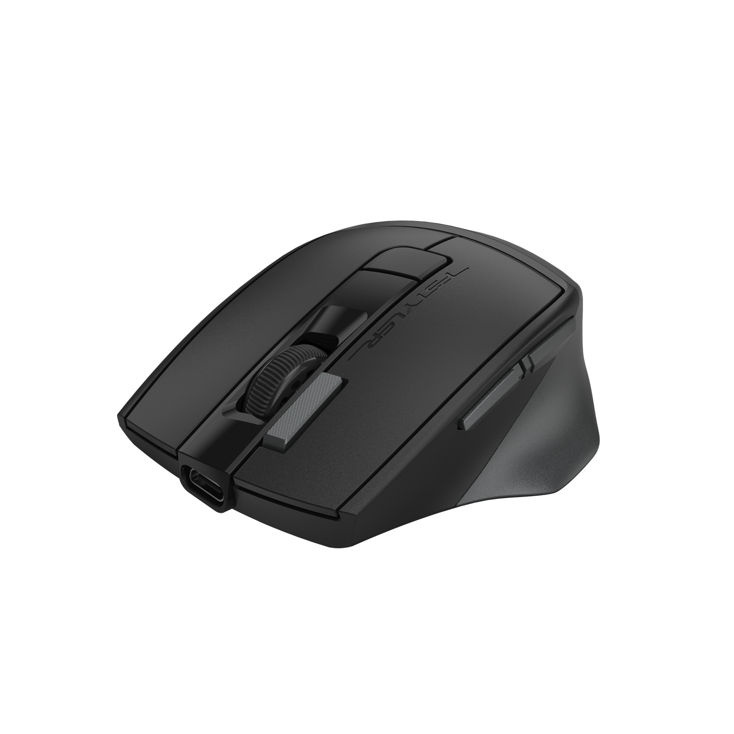 A4tech Fstyler FB45CS Air2 Dual Mode Mouse - Bluetooth + 2.4G Wireless - Desk + Air Functions - Rechargeable - 2000 DPI - Screen Capture Button - Stone Grey