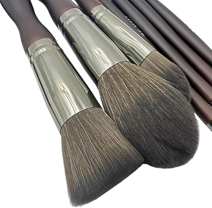 12 Piece Professional Makeup Brush Set, Soft Bristles for Powder, Blush, Foundation, Eyeshadow, Concealer & Eyebrows, Complete Cosmetic Brush Kit