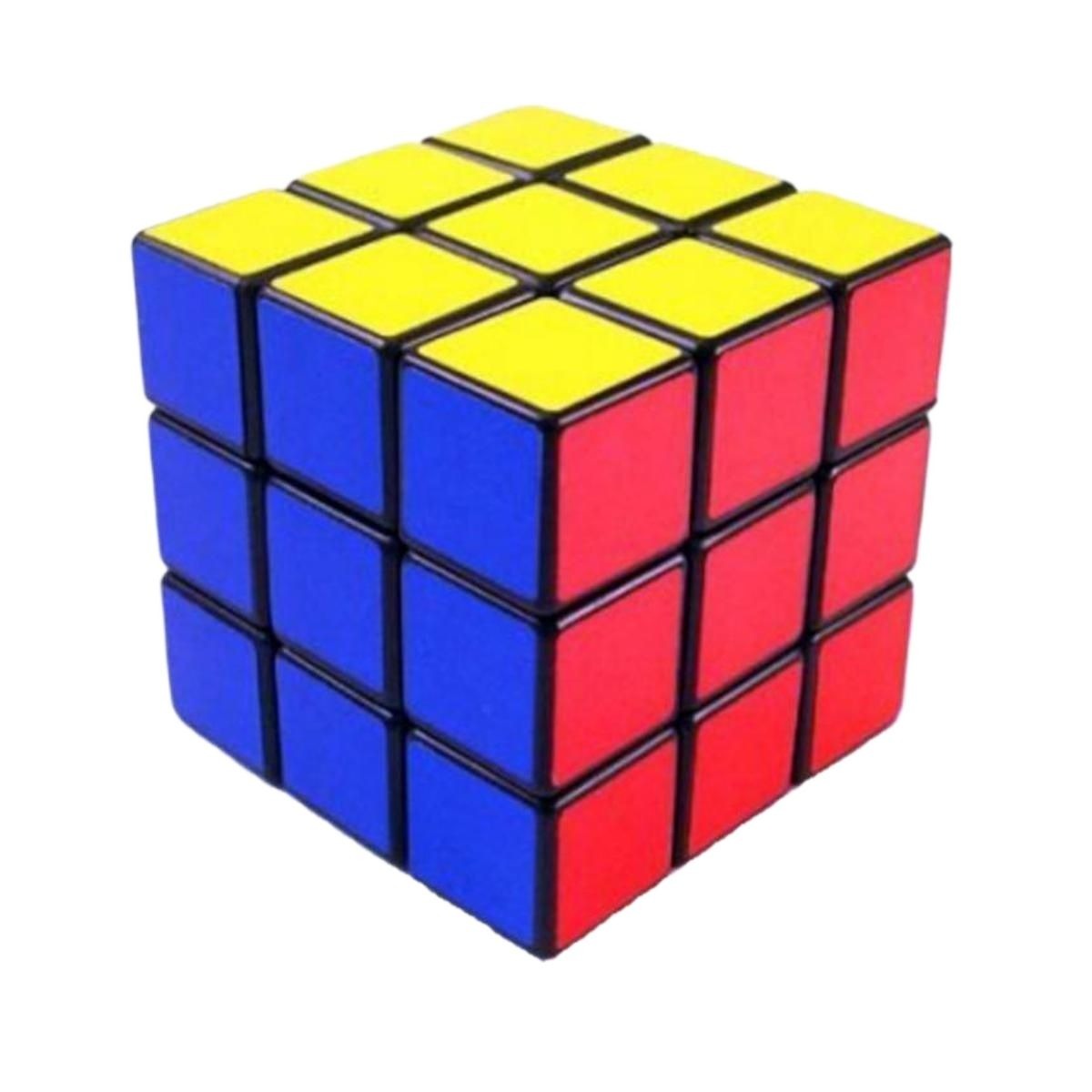Top Collection Rubik's Cube, 3x3 Magnetic Speed Cube, Super Fast Problem-Solving Challenging Retro Fidget Toy Travel Brain Teaser, for Adults & Kids Ages 8 and Up