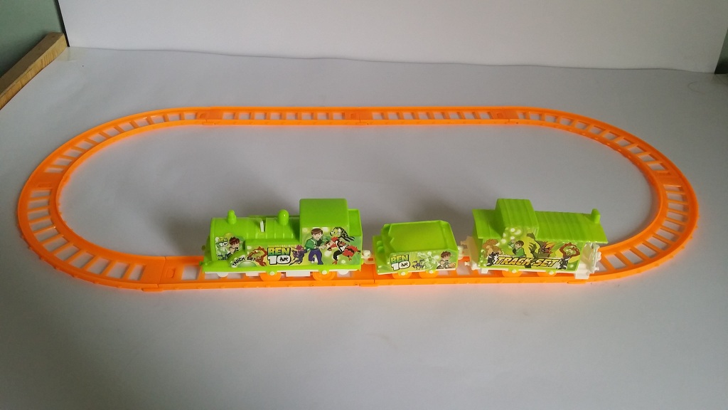 2026 Train Track Toy For Kids | Ben 10 Train Toy Kids Toy | Ben 10 Super Train Track Set | Random Design Multi color train track set