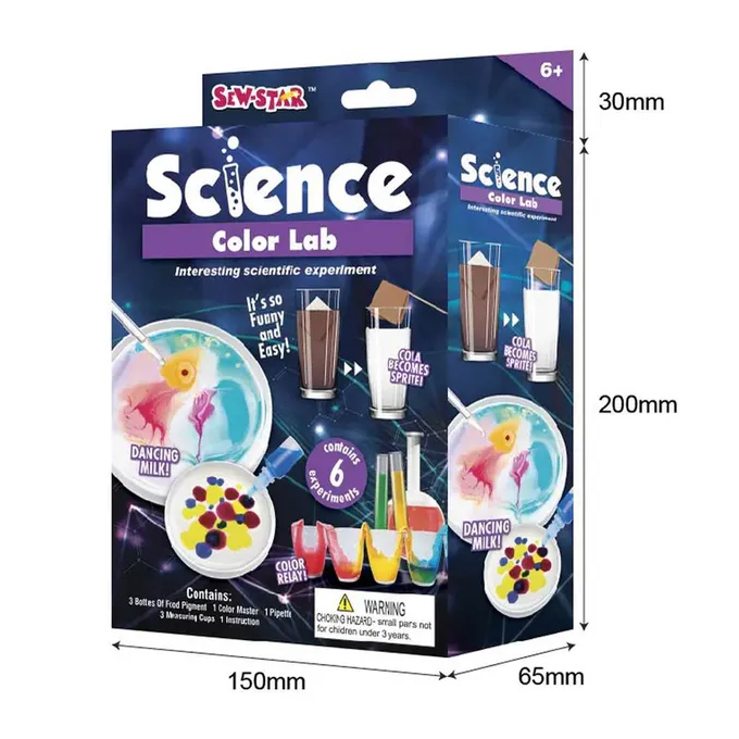 Science Color Lab Interesting Scientific Experiments Easy Diy Kit For Kids