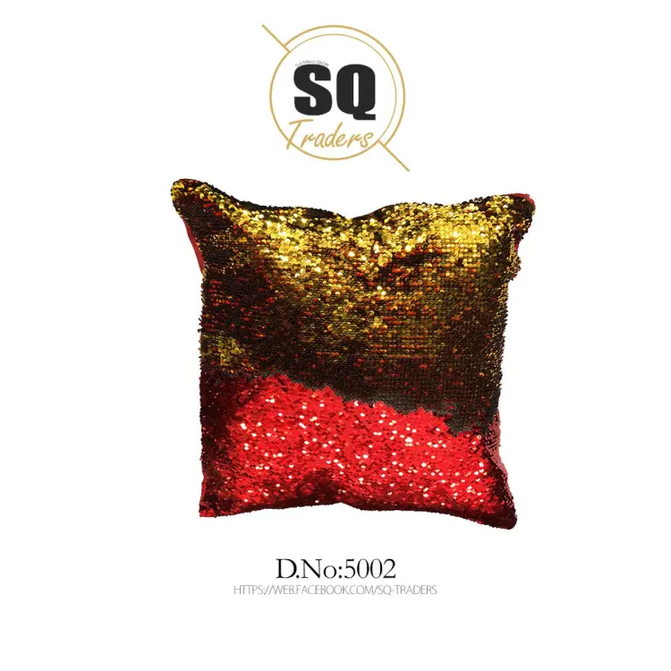 Gold shop sequin cushions