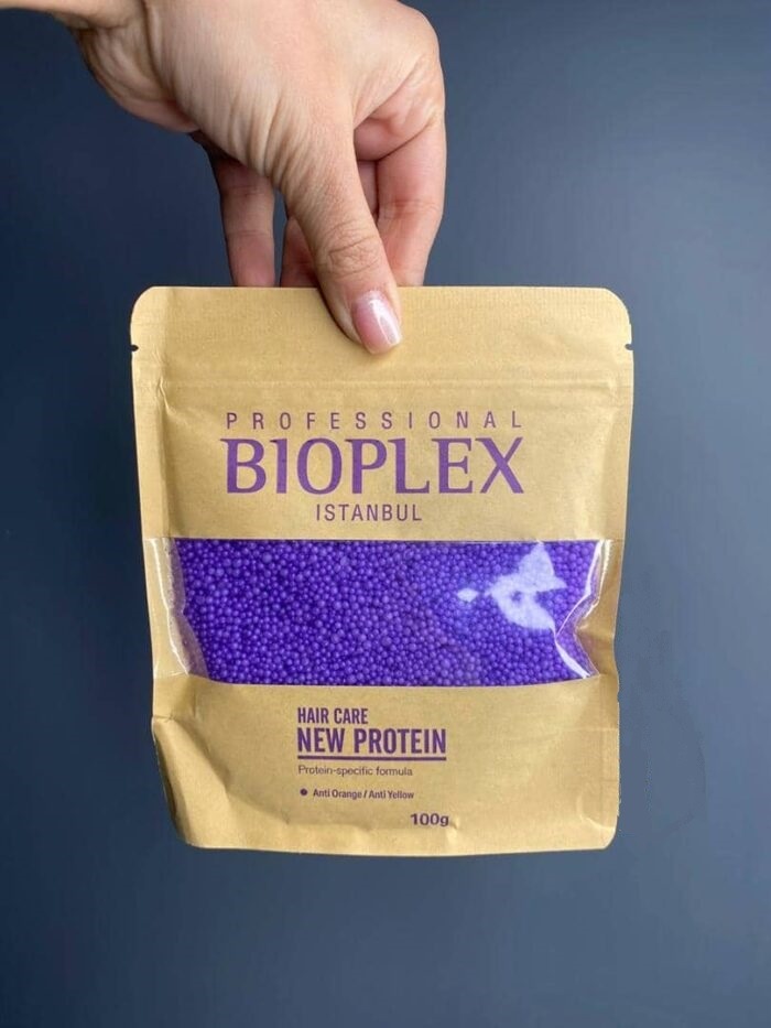 100g Bioplex Blue hair strengthening protein Treatment No Damaged Hair For Bleaching and Colouring Blue Protein Balls