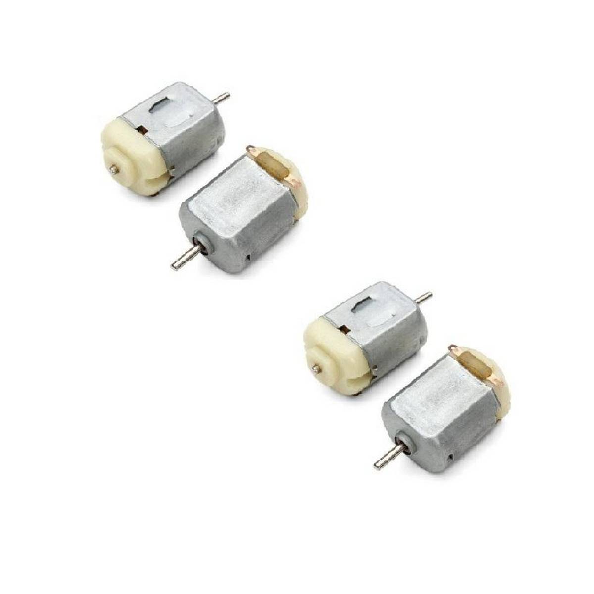 Pack Of 4 (Mini Micro 3V Dc Motor For Diy Toys / Hobbies Car Motor)