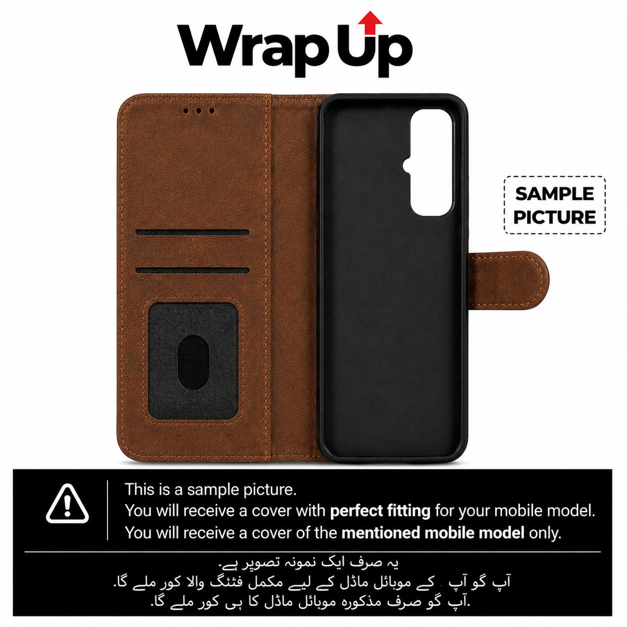 Oppo A5 Premium Leather Wallet Book Cover Case with Card Holder