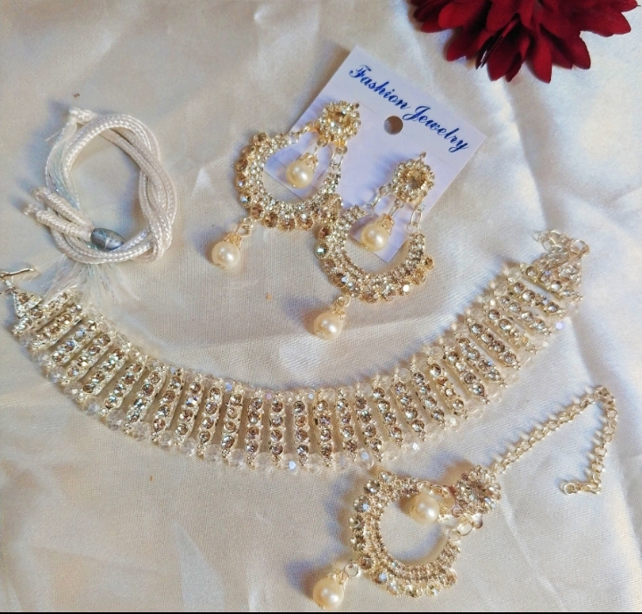Artificial Bridal Jewelry Set - Jewellery Set for Girls / Women 00765404