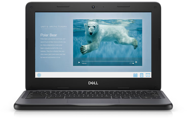 Dell Chromebook 3100 Touch Intel Celeron Processor 4GB RAM 32GB - Fast and Reliable Performance