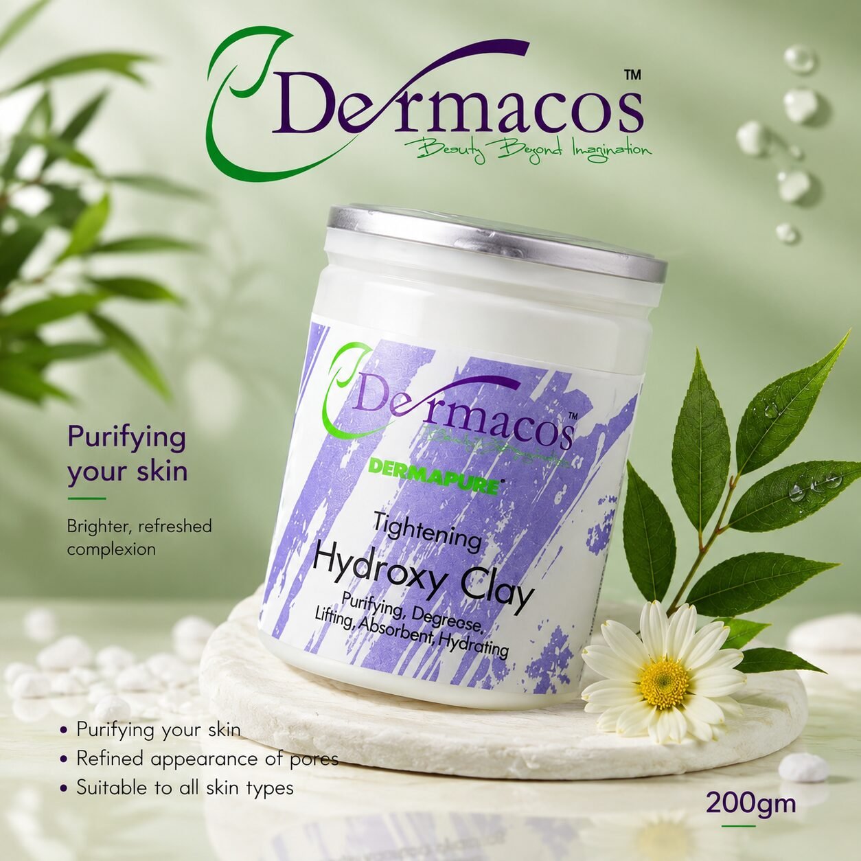 Tightening Hydroxy Clay (200gm) | Face Mask Care