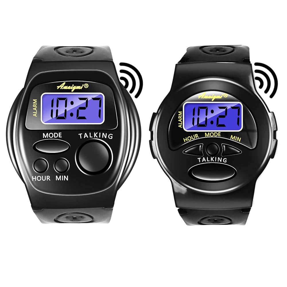 Talking watch speaker clear and Loud time large Dial namber blind watch