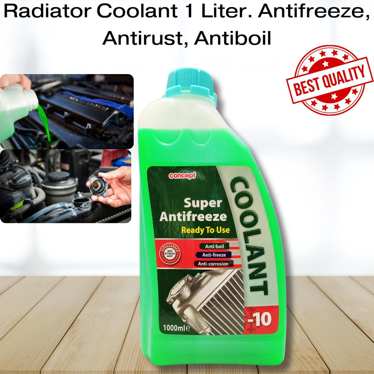Concept Radiator Coolent 1L green Antirust Antifreeze Antiboil car ...