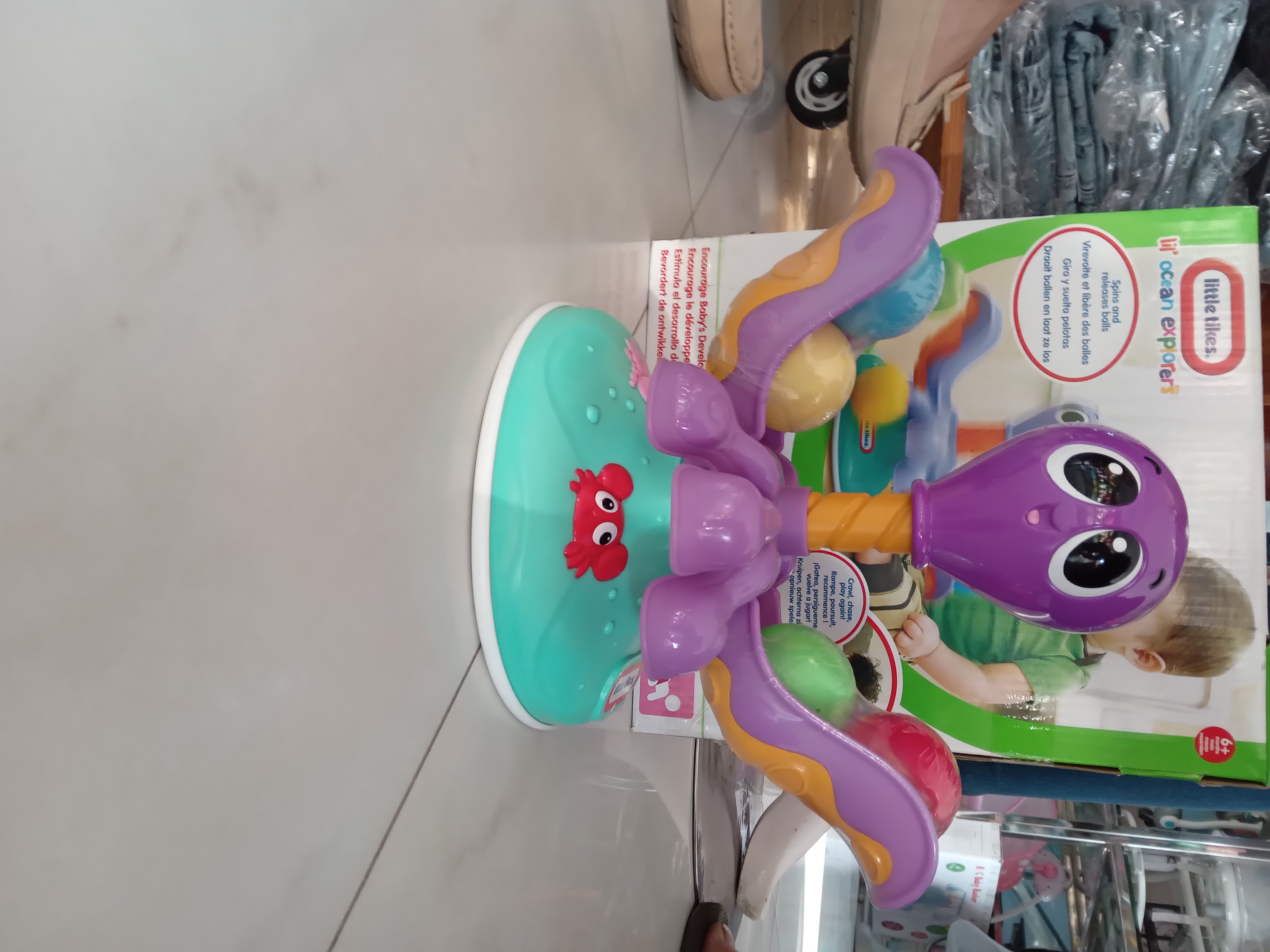 Little Tikes Lil Ocean Explorers Ball Chase Octopus Toy