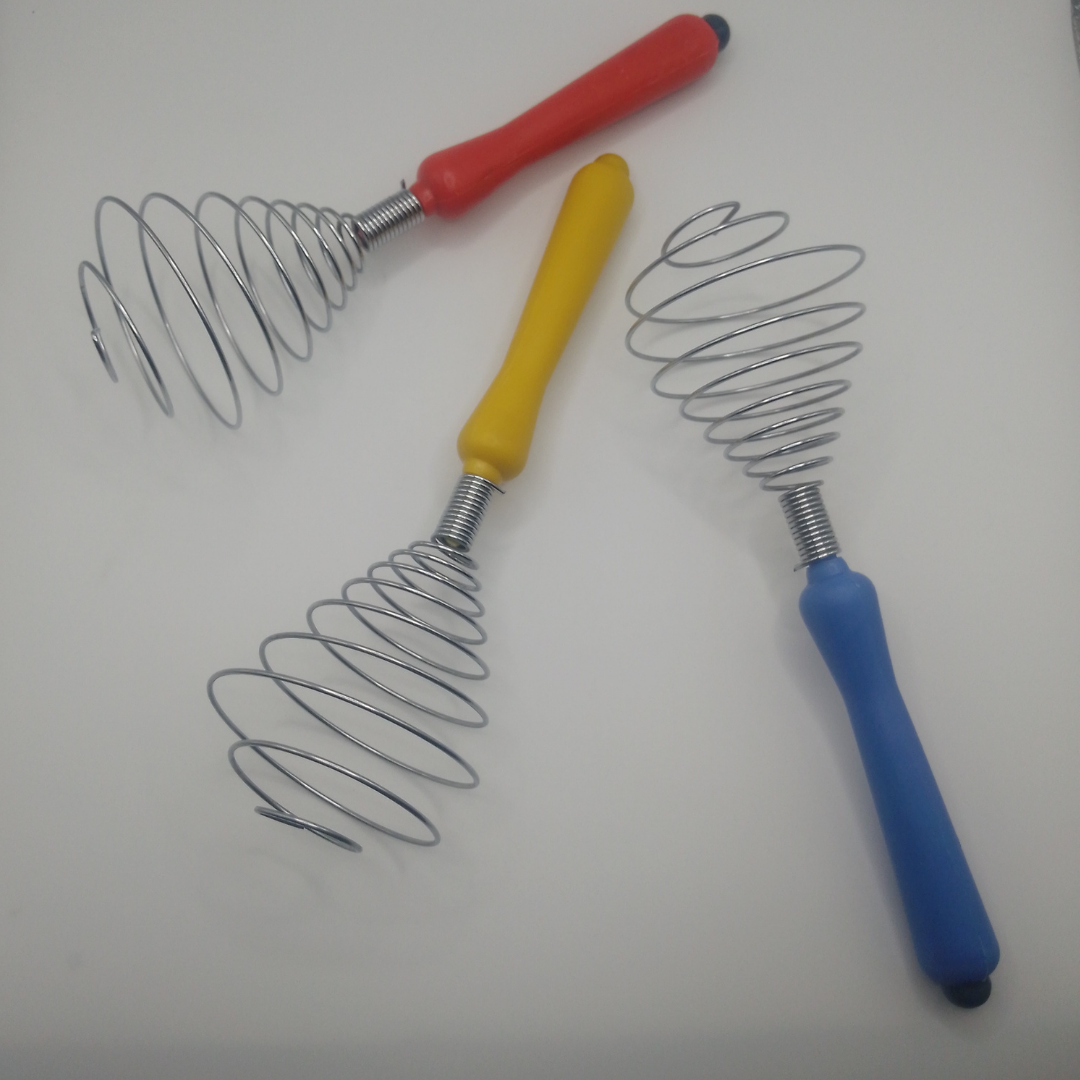 Stainless steel egg mixer with plastic handle plastic hand egg beater Daraz.pk