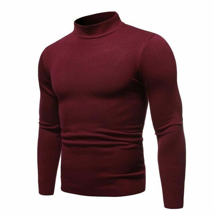 Men's And Boys Slim Fit HighNeck - Winter Warm Long Sleeve Turtleneck Highneck For Boys With Pramium  Quality