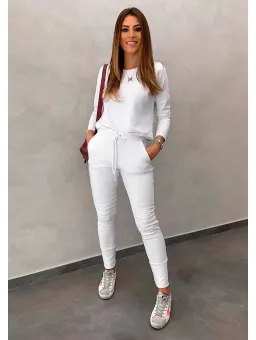 white tracksuit womens
