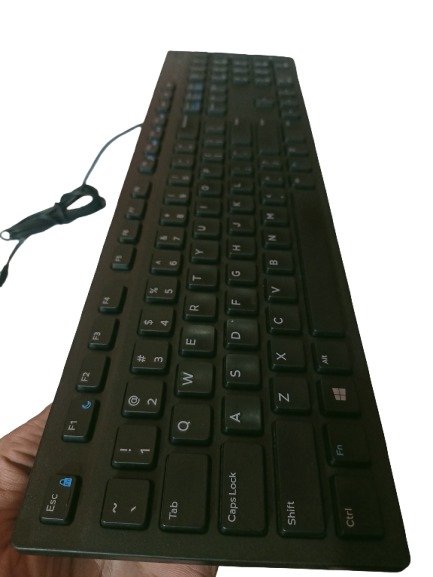 Dell KB216 USB Wired Keyboard 104 Keys Full Size Keyboard for Laptop PC Desktop