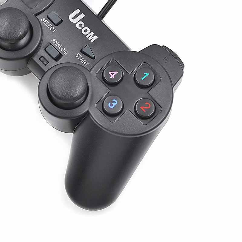 Wired Game Controller Gaming Joypad Joystick USB Gamepad  For PC & Laptop For Win7/8/10 XP