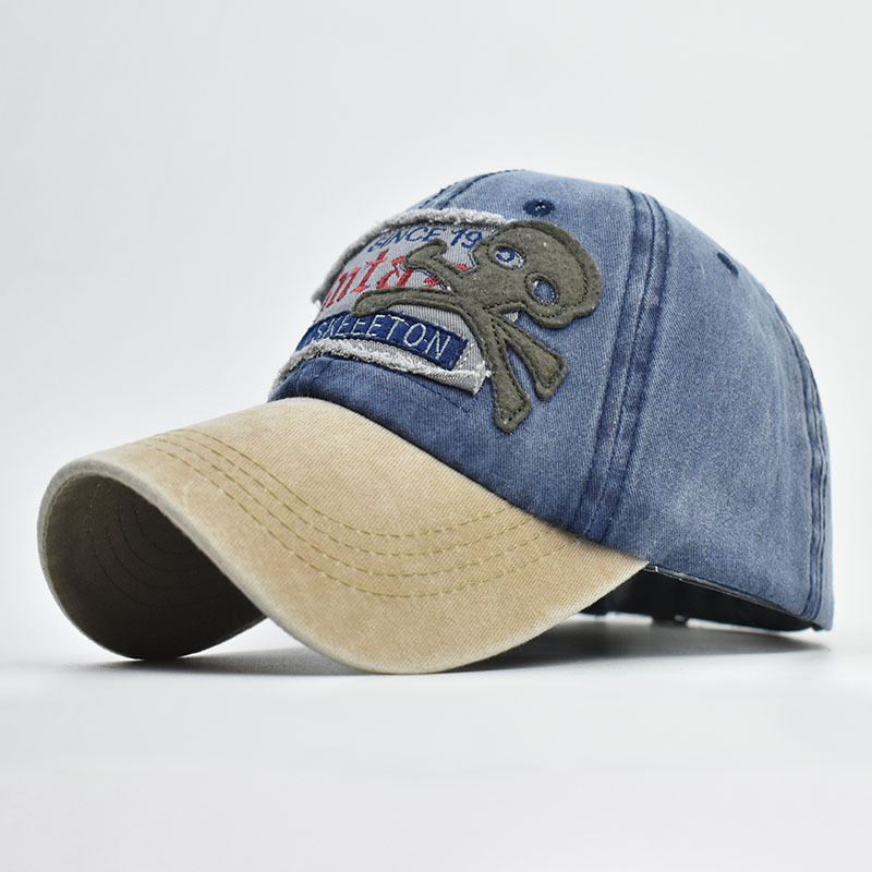 Loldeal New Balance Skull Hat Washed 