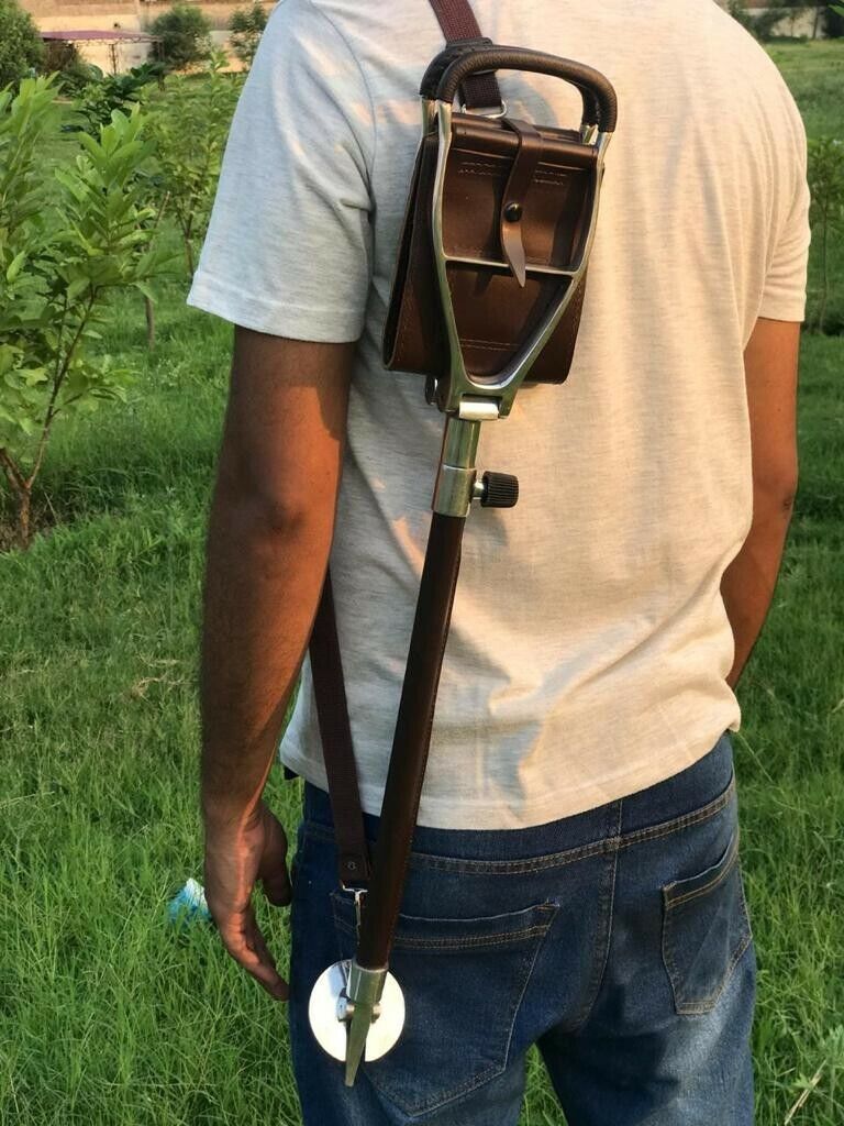 LEATHER SHOOTING WALKING STICK RACING FOLDING SEAT SHOWS