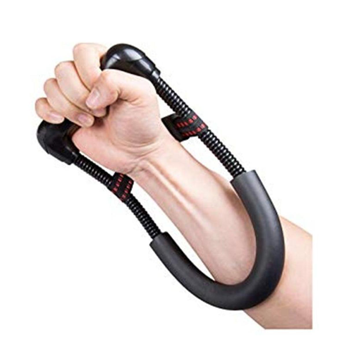 Wrist Exerciser Forearm Hand Muscle Strengthener Grip Trainer - Black