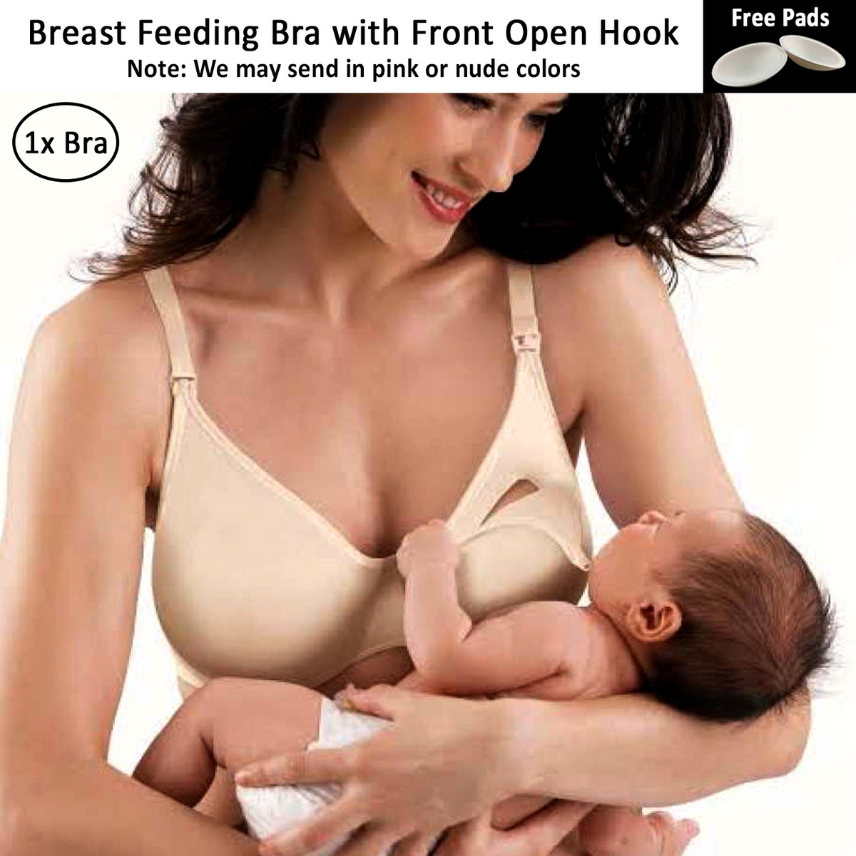 Front Open Nursing Bras for Girls Wireless Feeding Bra for Women