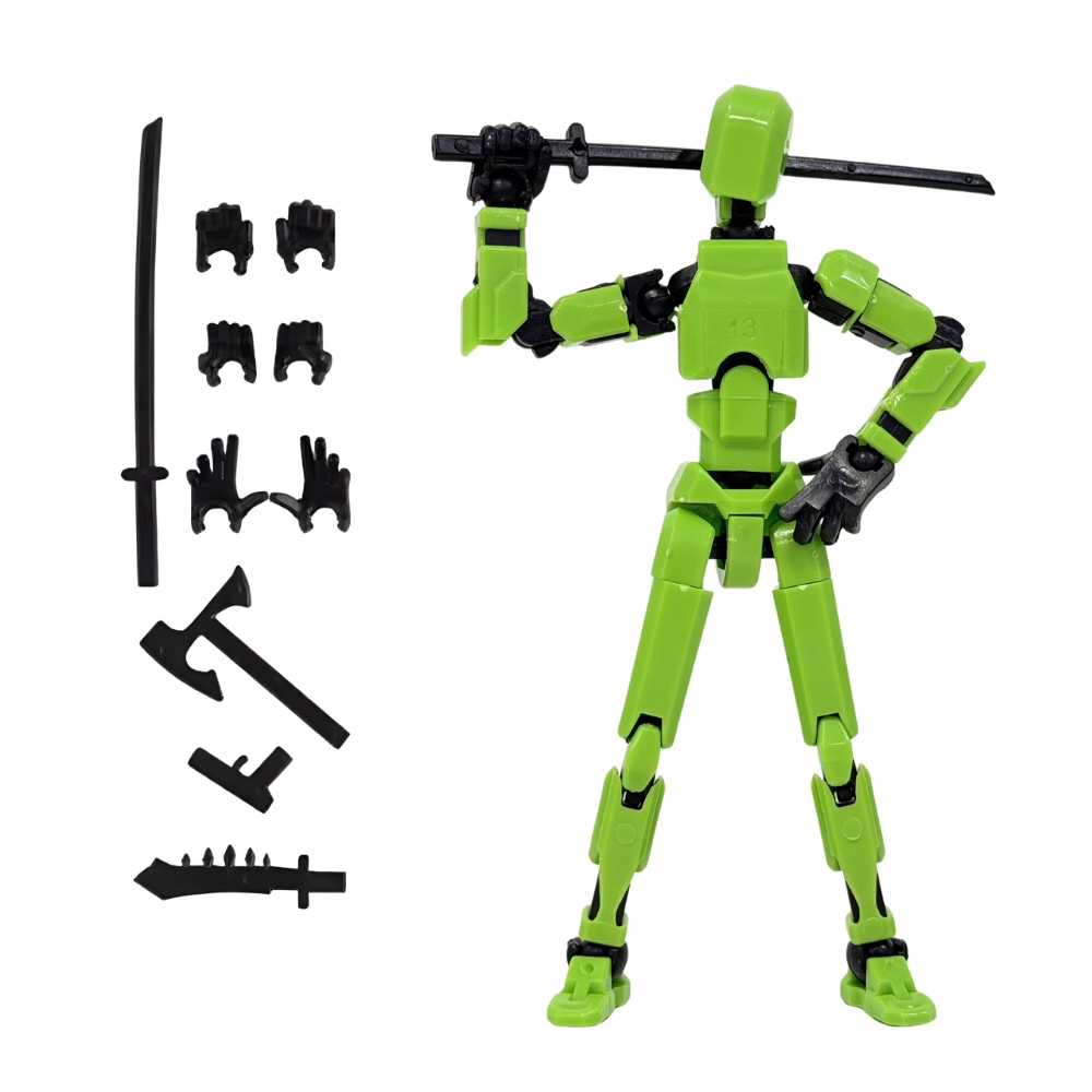 Dummy 13 Multi-Jointed Movable Robot - Mannequin Dummy, Action Figure