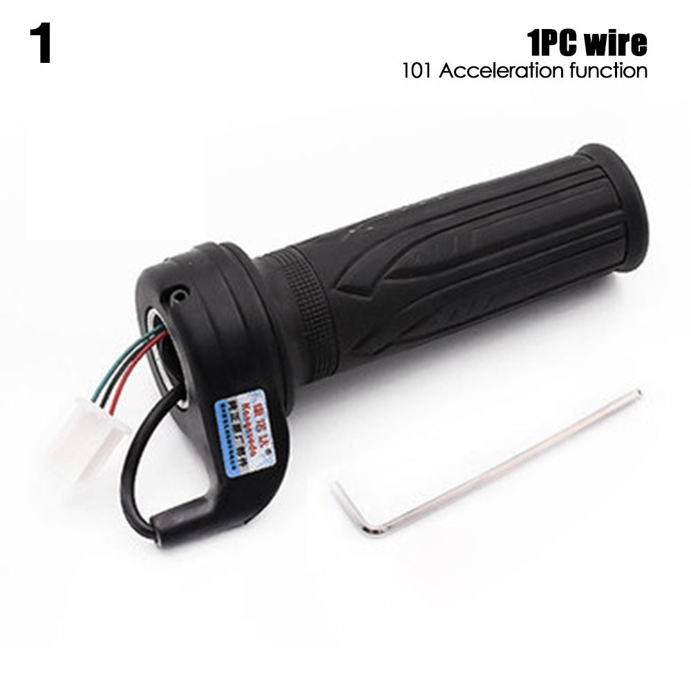 Ebike Throttle Universal Accelerator Speed Control Grip Twist Throttle With Lock For Ebike/ Electric Tricycle Throttle - Handlebar Accelerator, Throttle Handles Ridstar Full Twist Throttle