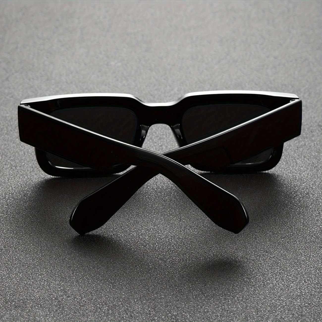 Men Square Casual Versatile Stylish Retro Shaped Glasses for Party and Office Attire