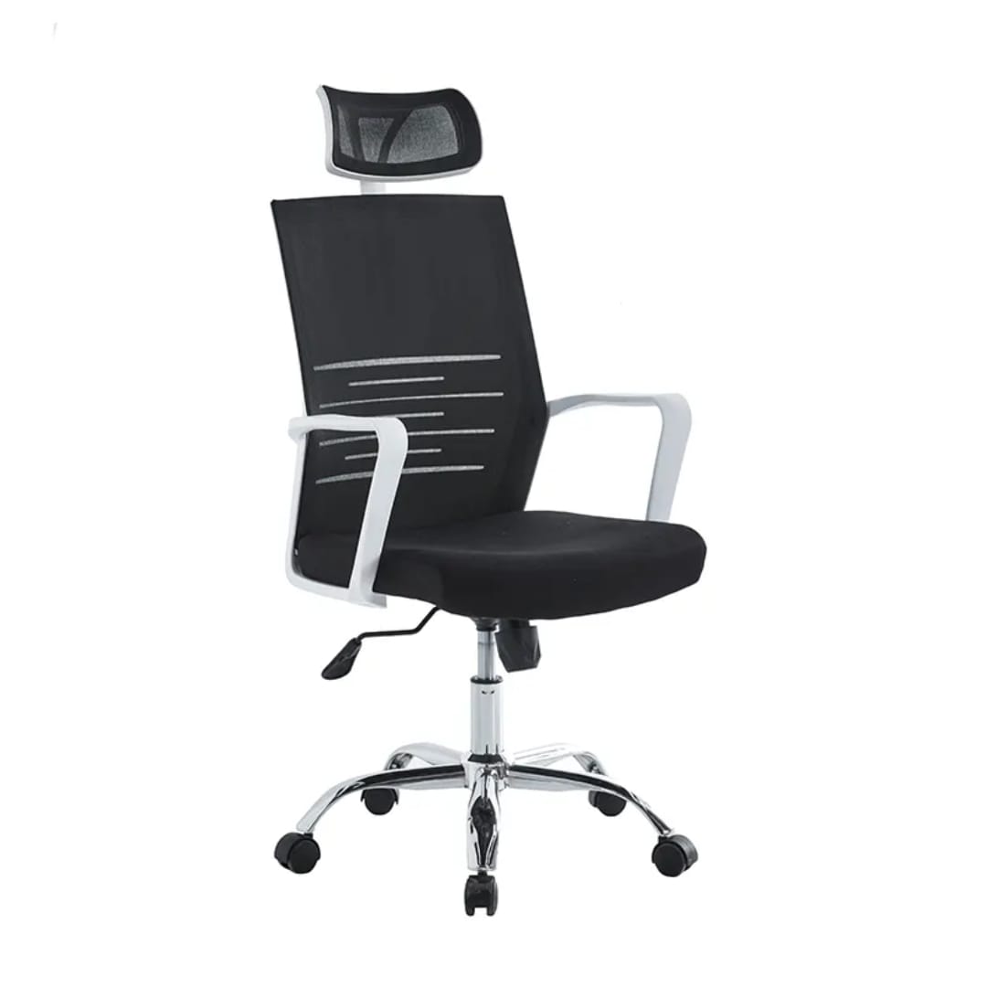 ComfortPro High Back Office Chair – Swivel & Adjustable Headrest  Work & Study  Working Chair  Furniture  Chair  Executive Chair  Gaming Chair  Computer Chair