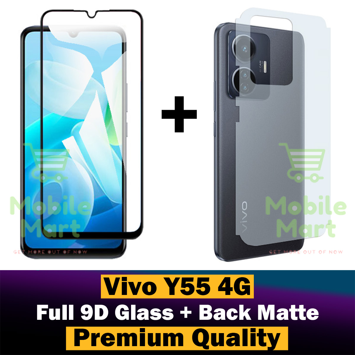 vivo y 55 glass