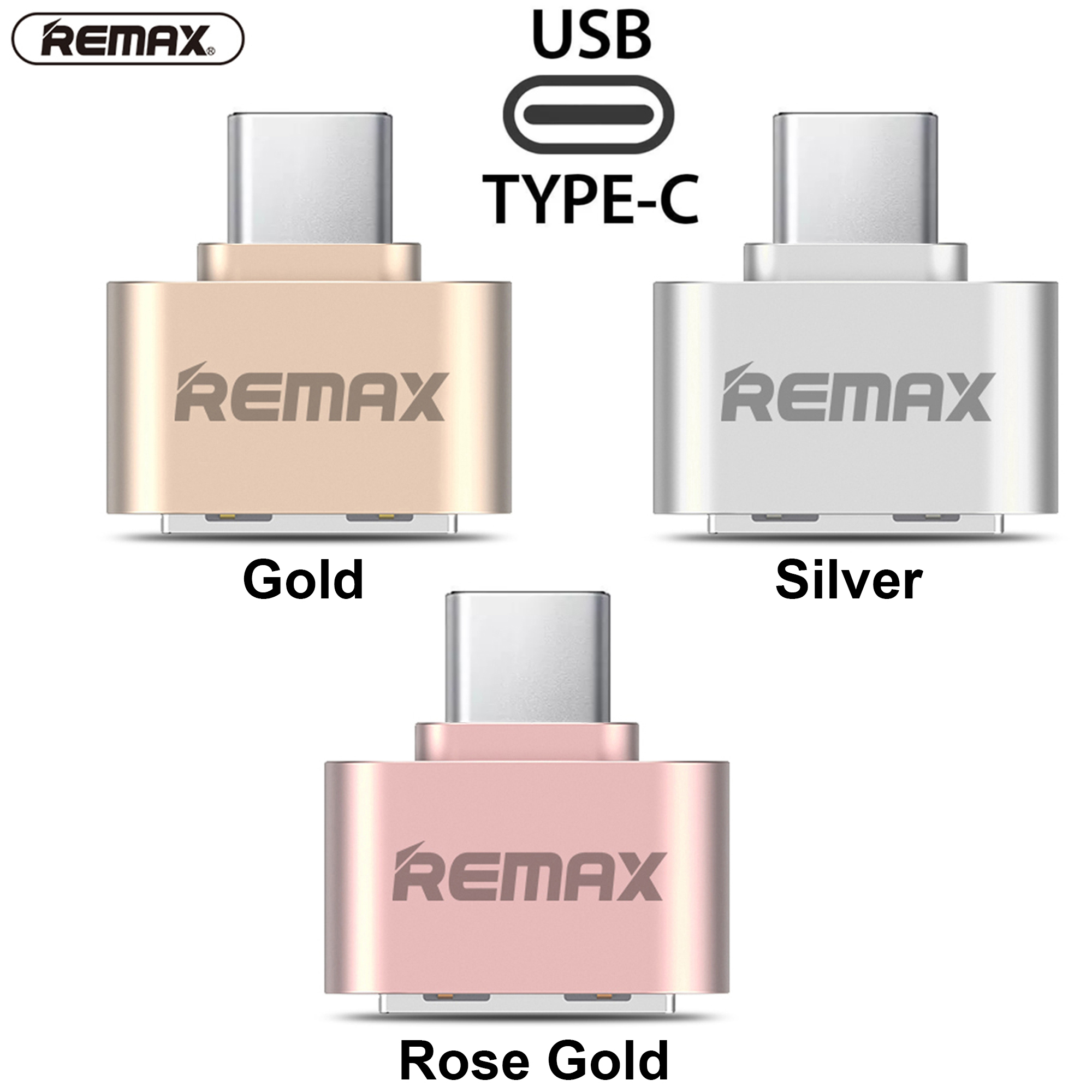 Type C OTG (REMAX) USB 3.1/3.0/2.0 Connector For Connects Your Smartphone With a USB, Keyboard, Mouse Etc