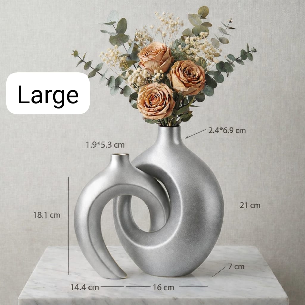 Creative Design Vase Ornaments Artistic Style, Decorations Suitable for Fireplace, Bedroom, Kitchen, and Living Room Decoration, office and theme based area